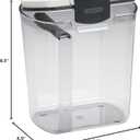ProKeeper Flour Storage Container, 4-Quart, BPA-Free Plastic, Dishwasher Safe