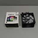 Thermalright TL-C12C-S X3 CPU Fan 120mm ARGB Case Cooler Fan, 4pin PWM Silent Computer with S-FDB Bearing Included, up to 1550RPM Cooling Fan3 Quantities