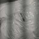 King Zippered Mattress Protector (8"-11" Depth) Waterproof Encasement Premium Quality Hypoallergenic Bed Cover Protects from Dust White