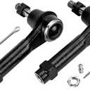 LCWRGS Front Outer Tie Rod Ends Fits for 1999-2006 Chevy Silverado 1500/2500, Tahoe, Suburban 1500/2500, Avalanche 1500, GMC Sierra 1500/2500, Yukon XL 1500/2500, Cadillac Escalade ESV EXT