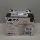 Aroma Housewares Select Stainless Rice Cooker & Warmer with Uncoated Inner Pot, 14-Cup(cooked) / 3Qt, ARC-757SG