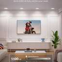 LEPOWER-TEC Recessed LED Can Lights 6 Inch, Smart Wi-Fi Connect White LED Ceiling Light, Adjustable 2700K-6500K Downlight with Junction Box, APP & Voice Control, 1100 Lumens, 4 Pack