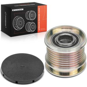 A-Premium Alternator Freewheel Clutch Pulley Compatible with Mercedes-Benz Sprinter 2500 3500, E320, R320, SL65 AMG & Dodge Sprinter 2500 3500 & Freightliner Sprinter 2500 3500 & Jeep Grand Cherokee
