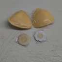 2025 Added Lift Seamless Nipple Covers Ultra-Thin Push up Sticky Pasties Women Adhesive Bras-2 Pairs (Medium, Nude)