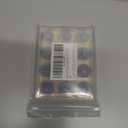 Bezelry 12 Pieces Cute Abstract Pattern Metal Shank Buttons. 23mm (7/8 inch) (Gray Silver)