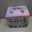 12 Colors Tie Dye Kit, Tie Dye Set for Kids, Pre-Filled Tye Dye Bottles, Non Toxic Permanent Fabric Dye Art Set, Easy DIY Fabric Art - Create Fun