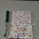 Undated Weekly Planner, Weekly To Do List Notebook with Goal & Habit Tracker Organizer, A5 Weekly Planner Notebook with Spiral Binding, 6.1" x 8.2" - Floral