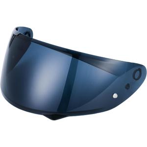 Soman C10 Visor, Tinted HJ-34P Shield Replacement Compatible with C10 Helmet UV Protection (Deep Smoke)
