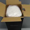 blunique Ultra Soft Cozy Faux Fur Throw Blanket, Fuzzy Plush Thick Bubble Blanket, Luxury Fluffy Blanket for Couch, Sofa, Bedroom, and Living Room, 50x60 Inches, Cream White