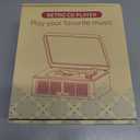 CD Player with Speakers Bluetooth Nostalgic Retro Portable CD Players for Home Wood Music Player FM Radio for HomeWired and Remote Control-Walnut Brown