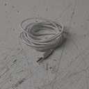 Acoustix (6-Ft) 3.5mm to 8-Pin Lightning Braided Auxiliary Cable - White 