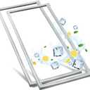 W10830162 Refrigerator Door Seal, 1-Pack W10830162 French Refrigerator Door Gasket Compatible with Whirlpool etc, Fit Model WRF535SMBW00, KBFS20EVMS13, Replaces 12723206AP W10179332, 39.7 x 16.9"