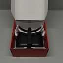 Upgraded VR Headset for Switch 2 (2025), Switch 2 VR Virtual Boy Games Glasses with Adjustable HD Lenses and Head Strap with Rotary Button, Labo VR for Switch 2 Accessory, White & Black