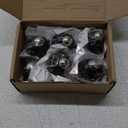 PlusRoc 12 Pack Self Adhesive Caster Wheels 1 Inch for Furniture Mop Bucket, Load Capacity 28LBS Per Wheel, Low Profile Swivel Wheels for Small Appliance Storage Bins