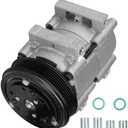A/C Air Conditioner Compressor Clutch Fit for 1990-1995 Ford Bronco F-150 F-250 F-350 1990-1996 E-150 E-250 E-350 Econoline 1993 1994 Lincoln Continental 1995-1998 Windstar