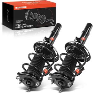 A-Premium Front Struts Compatible with Honda [Sedan] Civic 2016-2018/2020-2021, Insight 2019-2022 - 2x Replacement Suspension Complete Strut Assembly Shock with Coil Spring