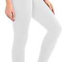 Leafigure High Waisted Leggings for Women- Soft No See-Through Yoga Pants for Gym Workout Running