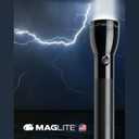 Maglite ML300L LED 6-Cell D Flashlight, Adjustable Focus, Long Battery Life, Water-Resistant, Tactical and Emergency Use Black