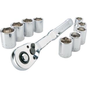 CRAFTSMAN Mechanics Tool Set, Metric, 3/8 Inch Drive, 10 Piece (CMMT34564)