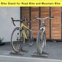 Bike RackBike Stand Floor for for Mountain MTB & Road BicyclesAdjustable Bike Rack Garage, Indoor/Outdoor Bicycle Stand,Sturdy and Small Ready for Mountain Bike and Road Bike
