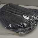 Foldable Travel Bag with Wheels, Extendable Tote Bag, Roller Expandable Luggage Compartment, Large Capacity Lightweight Luggage Bag, Waterproof for Men and Women(Black)