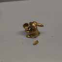 Sliner 2 Set Easter Bunny Candle Holders Rabbit Gold Taper Decorations, Vintage Rustic Candlesticks Pedestal, Centerpieces Decor for Candle Fireplace Mantle Dining Table Gifts Crafts