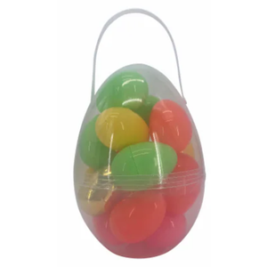 Easter Fill Eggs - Warm Bright, 18 Pieces