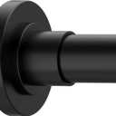 GXOACKJ Black Shower Curtain Rods - 31-80 Inch Spring Tension Shower Rods for Bathroom, Adjustable, No Drilling, No Rust, Stainless Steel