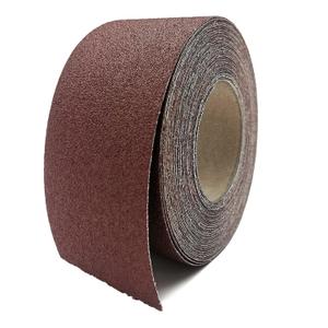 80 Grit Sandpaper Roll, 3 Inch x 49 Feet Emery Cloth Roll Aluminum Oxide Abrasive Paper Roll Continuous Sandpaper for Metalworking, Woodworker, Furniture Repair, Sanding Automotive Plumbing