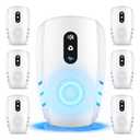 2026 Upgraded Ultrasonic Pest Repellent Indoor Insect Repeller, Mouse Traps, Repellent Roach, Mouse, Bugs, Mosquito, Mice, Spider, Ant, Rodent Repellent Ultrasonic Plug in, 3 Mode Switching, 6 Packs