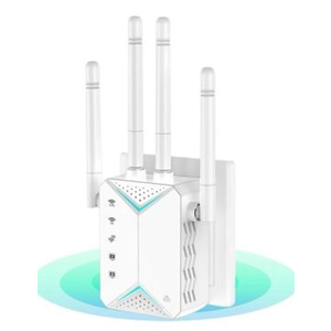 2026 WiFi Extender, WiFi Signal Booster Cover up to 14770 sq.ft for Home, New Gen 6X Faster Internet Extender WiFi Booster w/Ethernet Port, Wireless WiFi Repeater Works with 99% Router, Easy Setup