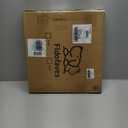 Dog Gate Indoor,18"-45" Adjustable Extra Wide Metal Short Dog Gate to Step Over, 18" Tall Small Pet Gate with 3 Extension Kits, Pressure Mounted for Doorways & Stairs (White)