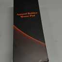 Wireless Charging Mouse Pad with Phone Holder Gaming Mousepad Desk Mat 15W Qi Fast Charging Pad Ultra-Smooth Surface Non-Slip Extended Premium Black Computer Keyboard Mat for MacBook PC Laptop