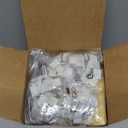 120 Pcs Mount Compatible with 200 ft Govee Pro H706 H806 Permanent Outdoor Lights Brackets with Screws for Soffit, Fascia, Clip Replace Glue(Clear)