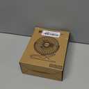 BESKAR USB Clip on Fan, Portable Small Fan with Cord Powered, 3 Speeds Strong Airflow, with Sturdy Clamp, Quiet Personal Desk Fan (Black)