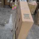 Solid Wood Full Bed Frame, Farmhouse Platform Bed with Ladder Headboard, Malaysian Oak Platform Bed Frames with Wood Foundation, Noise-Free, Easy Installation, Full Size, Rustic Pine