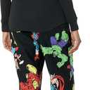 Amazon Essentials Disney | Marvel | Star Wars Women's Flannel Pajama Sleep Sets (Large)