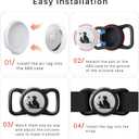 Compatible with Holder Airtag for Dog Collar with Apple Case Waterproof
