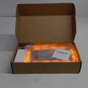 Amber Strobe Lights with Magnetic Base, 48 LED Wireless Rechargeable Emergency Strobe Beacon Light, 12V-24V Roof Top Flashing Light for Car Trucks Vehicles