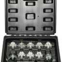 DPTOOL Fuel Injector Noid Light Test Kit Noid Lites IAC Tester Compatible with GM PFI/TBI/SCPI/Multec2 Replacement for Ford TBI Compatible with Bosch2/PFI with Extension