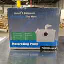 HIGH POWER Macerating Toilet System, Upflush Toilet with Macerator Pump, Copper Motor Pump with 4 Inlets for Basement/Kitchen/Sink/Shower, TwoPiece Elongated Tall Toilet, 36ft Lifting Up