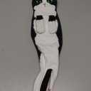 Hand Towels for Bathroom Kitchen,Cute Cat Quick-Dry Hanging Hand Towels Decorative for Bathroom Face Towels,Funny Gifts for Cat Lovers (Black-White)