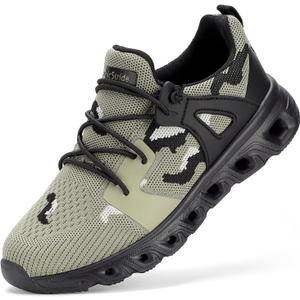 Kids Shoes for Boys Girls Running Tennis Slip On Shoes Athletic Walking Sneakers (2 Big Kid, Camouflage)