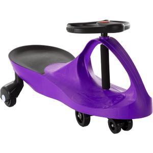 Wiggle Car - Ride on Toy for Ages 3 and Up - Toddler Ride on Toys with no Batteries, Gears or Pedals Just Twist, Wiggle, and Go by Lil Rider (Purple), Large