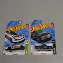 Hot Wheels 2025 Supercharged Special Feature HW EV Series + Hot Wheels Draftnator Black X-Raycers Series - Black 