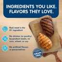 Blue Buffalo Delights Natural Adult Small Breed Wet Dog Food Cups, Pate Style, Chicken, Top Sirloin, and Filet Mignon 3.5-oz (24 Pack- 8 of Each Flavor) (EXP 01/22/27)