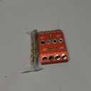 30 45 90 Degree Angle Drill Guide Jig for Hand Drill, Angle Drill Guide for Straight Holes and Angle Drilling, used for Stairs Handrails, Cable Railings, Decks, and Wood Posts Level designwith 4 Bits (Aluminum Red)