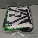 Girls Black and White Striped Tulle Dress with Headband Set Toddler Halloween Dress Up Outfit (10-12 Years)