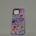 Lotadilo Cute Case for Moto G Power 2026/2025/Play 5G 2025 for Women Girls - Funny Crayon Drawing Design Compatible with Magsafe Ring Holder Magnetic Stand Kickstand Fashion TPU Phone Covers Kawaii