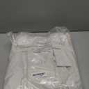 NICETOWN Ivory White Velvet Curtains 108'' Length 2 Panels, Living Room, Heavyweight Kids Room Sophisticate Room Darkening Partition Space Rod Pocket Back Tab Design Privacy Drapes, 52'' Wide, 2 PCs